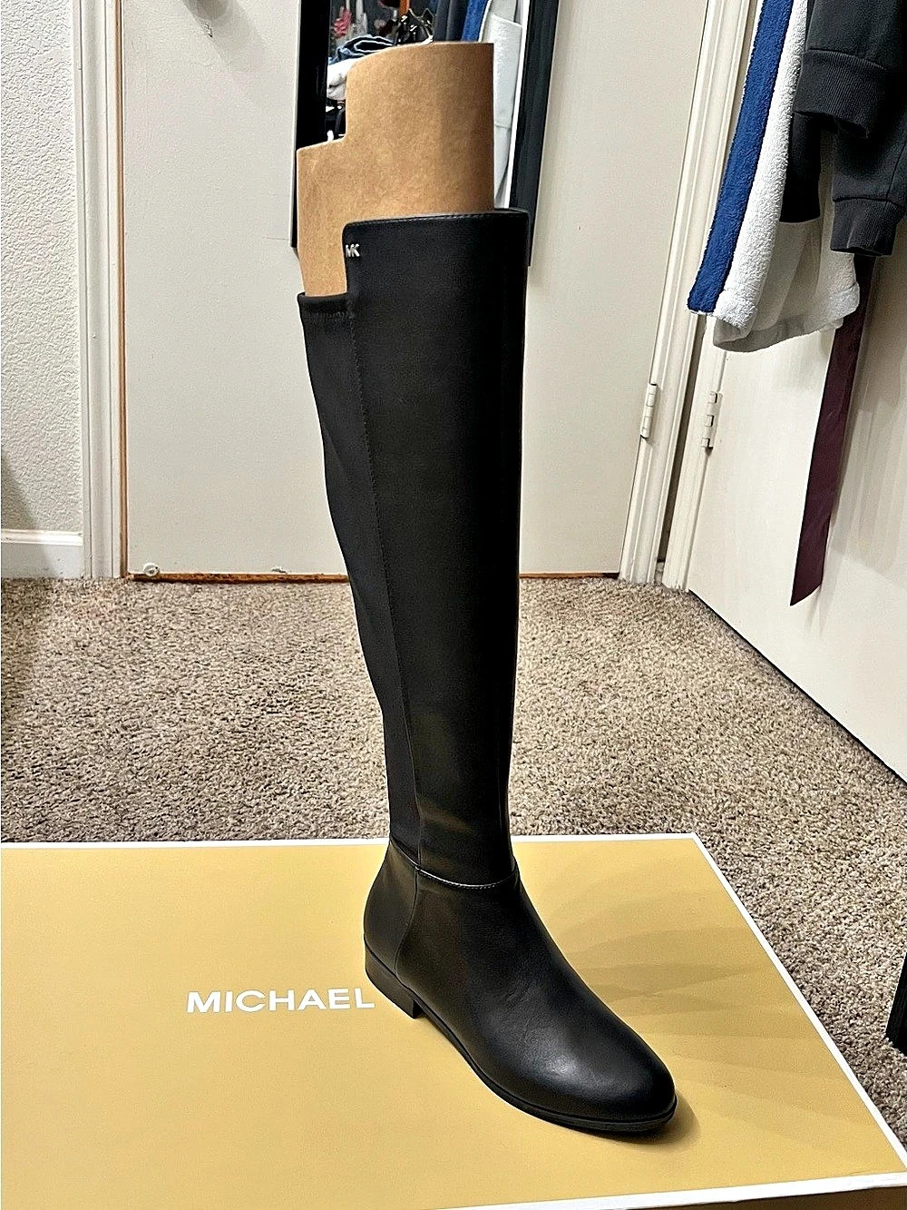Michael Kors Bromley Flat Boot Women's Leather Boots US 6M NWT